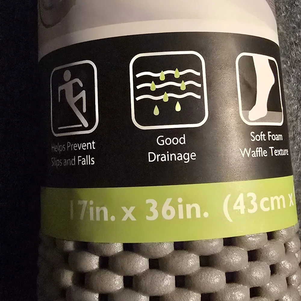 Gray Bath Mat